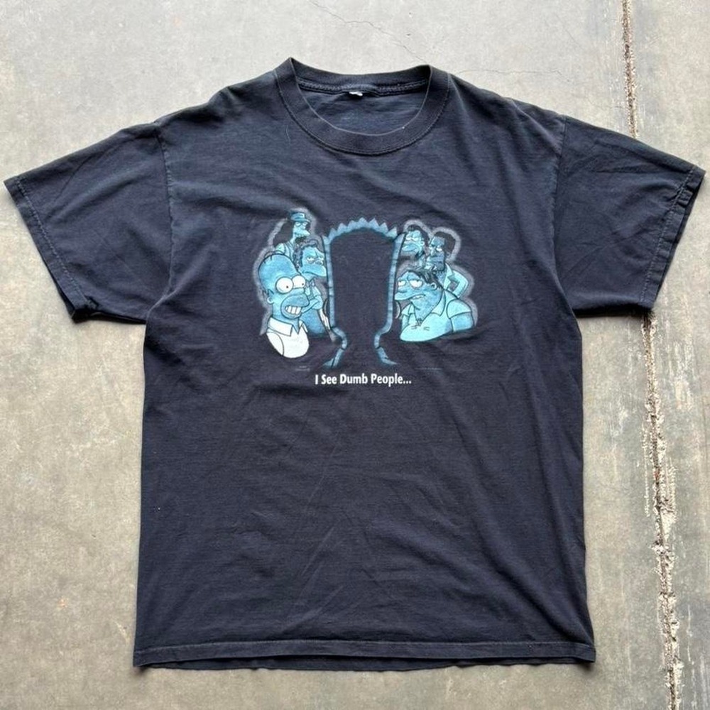 Y2K Simpsons Bart Cartoon Promo Shirt